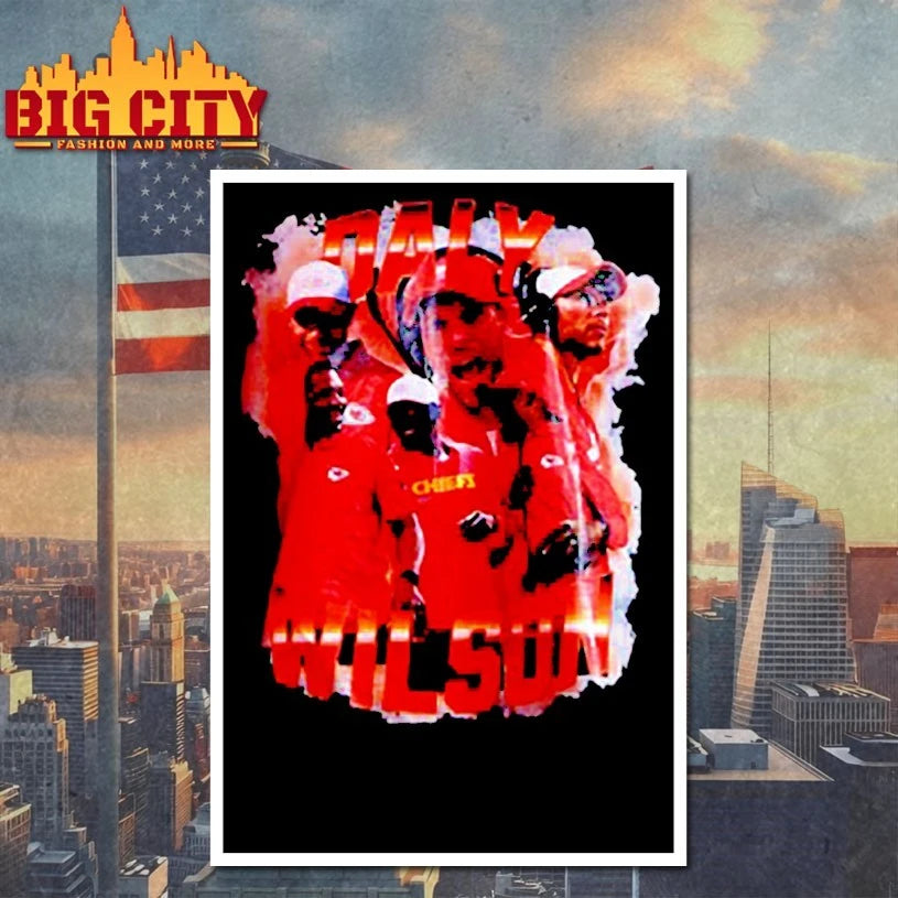 Leo Chenal Daly And Wilson graphic shirt