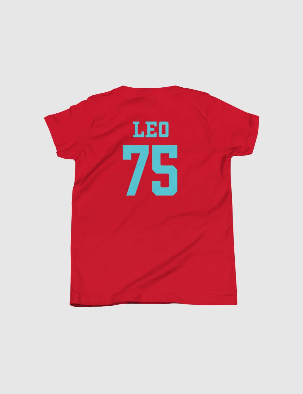 Leo Youth Logo Short Sleeve T-Shirt [Red] Hoodie, Sweatshirt | CiraTrend.com (Image 2)