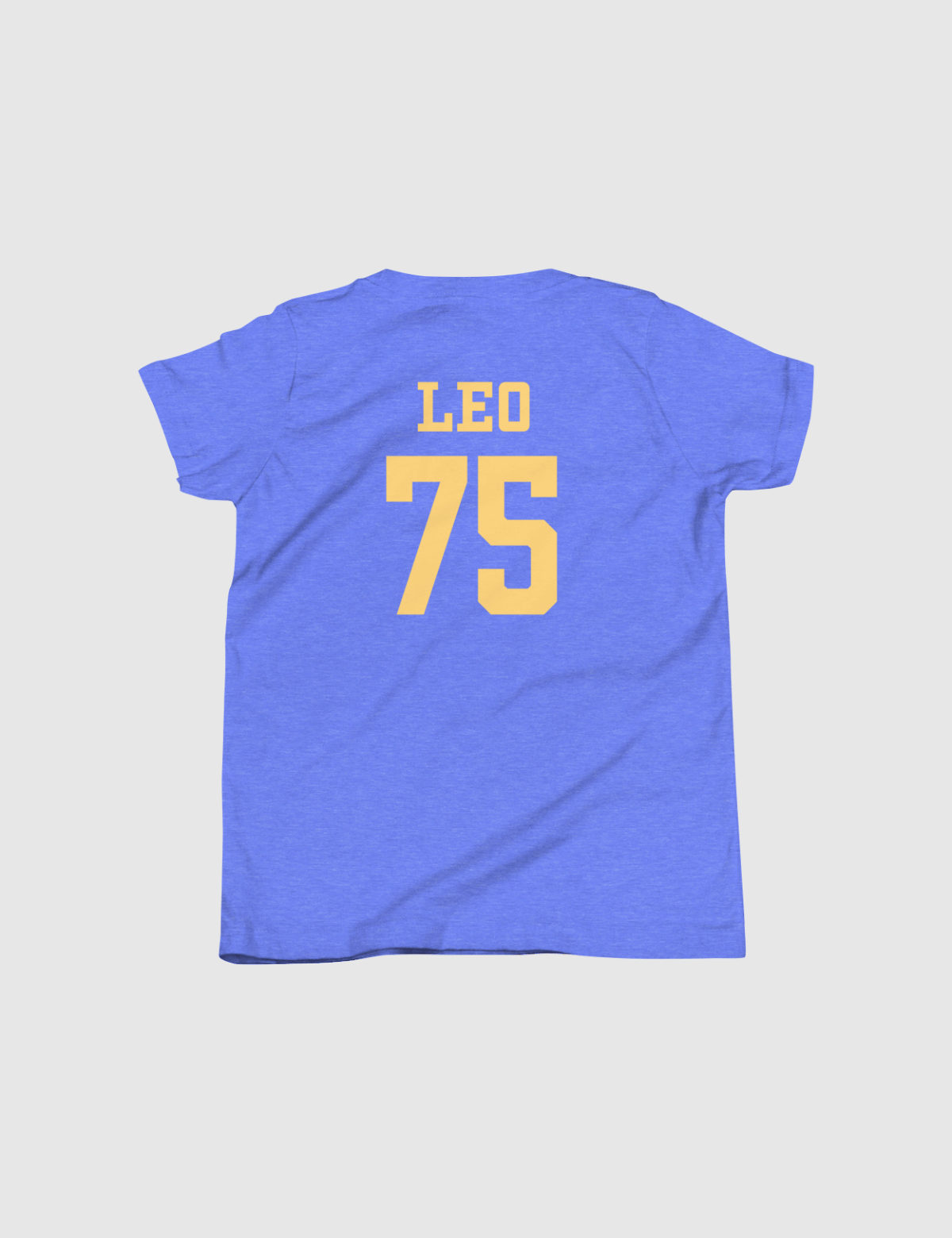 Leo Logo Short Sleeve [Blue] T-Shirts, Hoodie, Sweatshirt