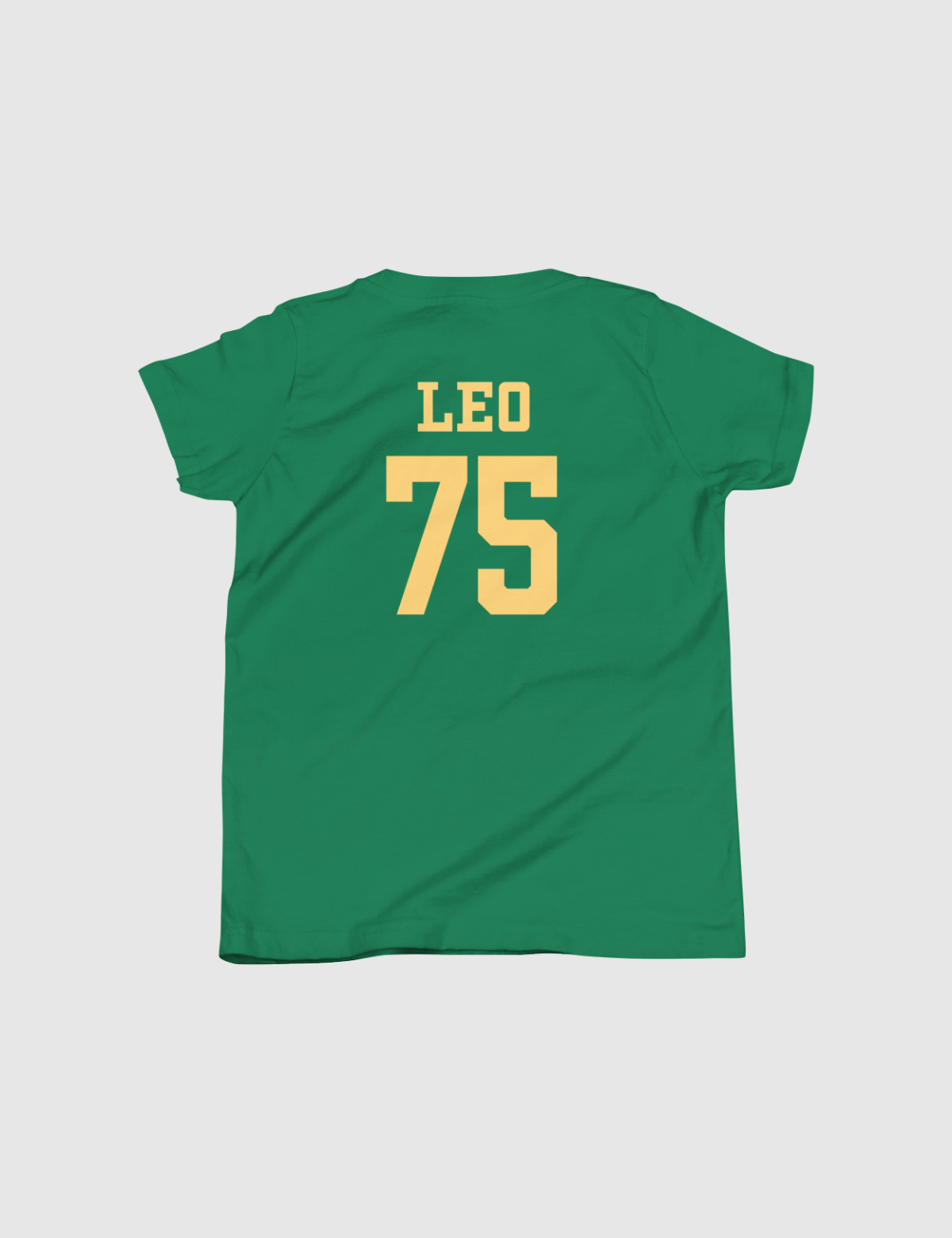 Leo Youth Logo Short Sleeve T-Shirt [Green] Hoodie, Sweatshirt | CiraTrend.com (Image 2)