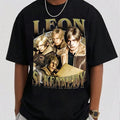 Leon Scott Kennedy Vintage T-Shirt, Leon S.Kennedy Resident Evil Shirt, Gift For Gaming Lovers Casual Clothing Fabric...