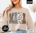 Leopard Checkered Mama Sweatshirt, Trendy Women's Crewneck T-Shirts, Hoodie | CiraTrend.com