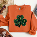 Leopard Shamrock Chenille Patch T-Shirts, Hoodie, Sweatshirt | CiraTrend.com