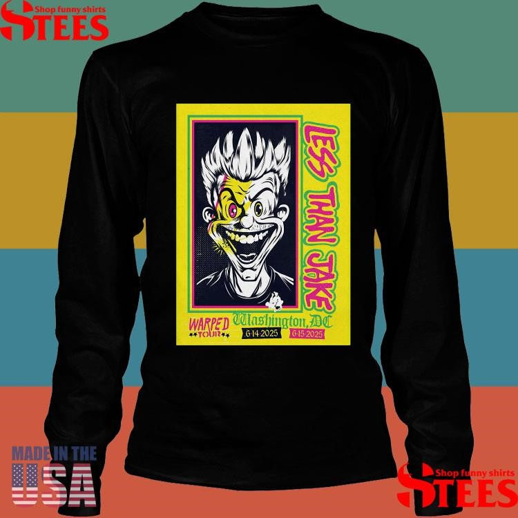 Less Than Jake Jun 14-15 2025 Warped Tour 2025 In Greenway Dc T-shirt