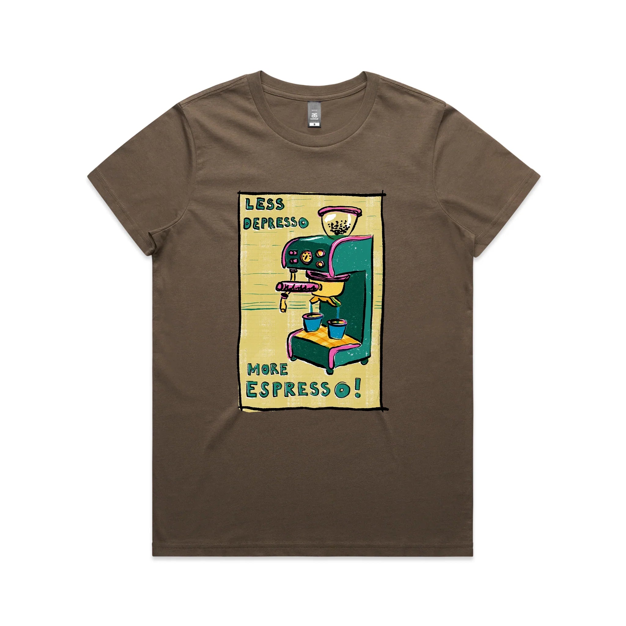 Less Depresso More Espresso Tee Hoodie, Sweatshirt | CiraTrend.com (Image 5)
