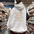 Let All That You Do Be Done Love 1 Corinthians 16 14 Cotton Tops Menswear Polyester T-Shirts, Hoodie, Sweatshirt