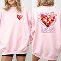 Let All That You Do Be Done In Love Sweatshirt, Bible Verse Sweet Heart Crewneck, Faith Based Long Sleeved Pullover,...