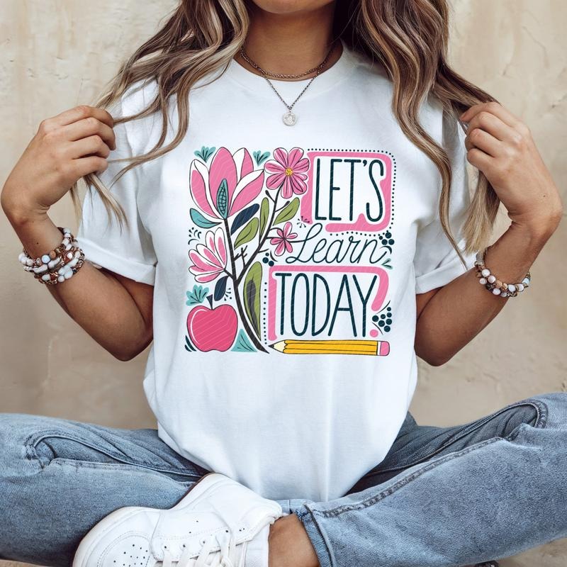Let's Learn Today DTF Transfers - THIS IS NOT A SHIRT Hoodie, Sweatshirt | CiraTrend.com