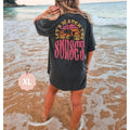 Lets Watch The Sunset Cute Beach Shirt Summer Graphic Tee Trendy Womens Tee Cute Summer Tops Coconut Girl Y2k Aesthetic...