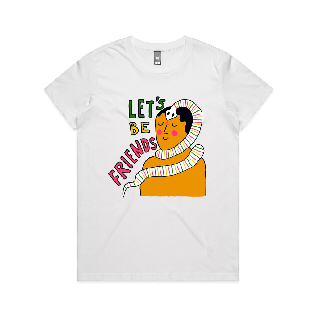 Let's Be Friends Tee Hoodie, Sweatshirt | CiraTrend.com (Image 2)