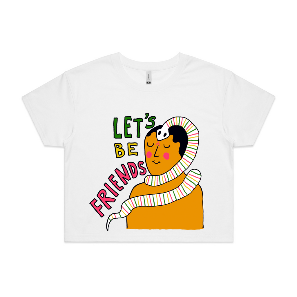 Let's Be Friends Tee Hoodie, Sweatshirt | CiraTrend.com (Image 3)