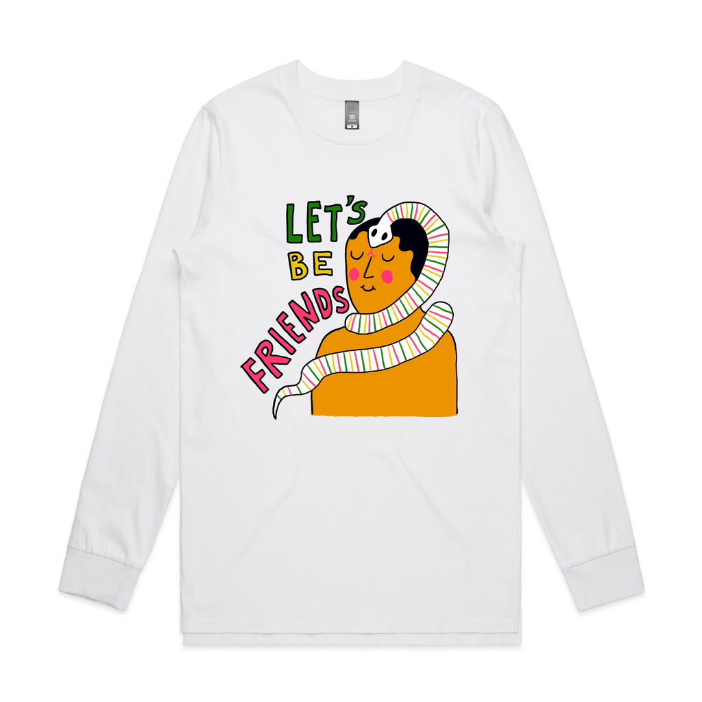 Let's Be Friends Tee Hoodie, Sweatshirt | CiraTrend.com (Image 4)