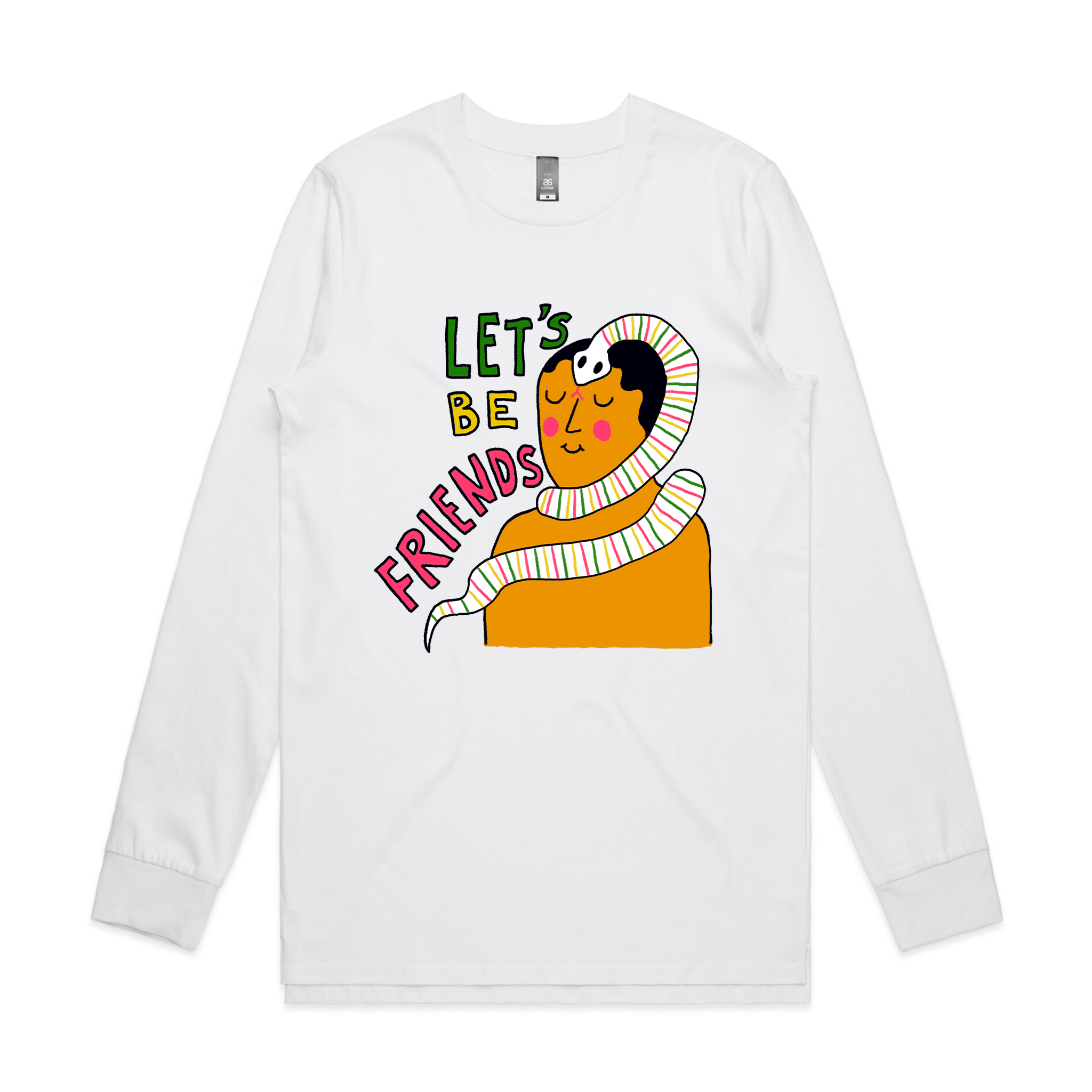 Let's Be Friends Tee Hoodie, Sweatshirt | CiraTrend.com (Image 4)