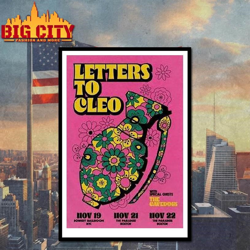 Letters To Cleo Nov 19 2025 New York And Nov 21-22 2025 In Boston Ma Shirt