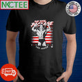 Lex Luger The Total Package x Flag of the United States shirt