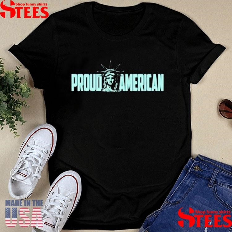 Liberty Of Statue Proud American T-shirt