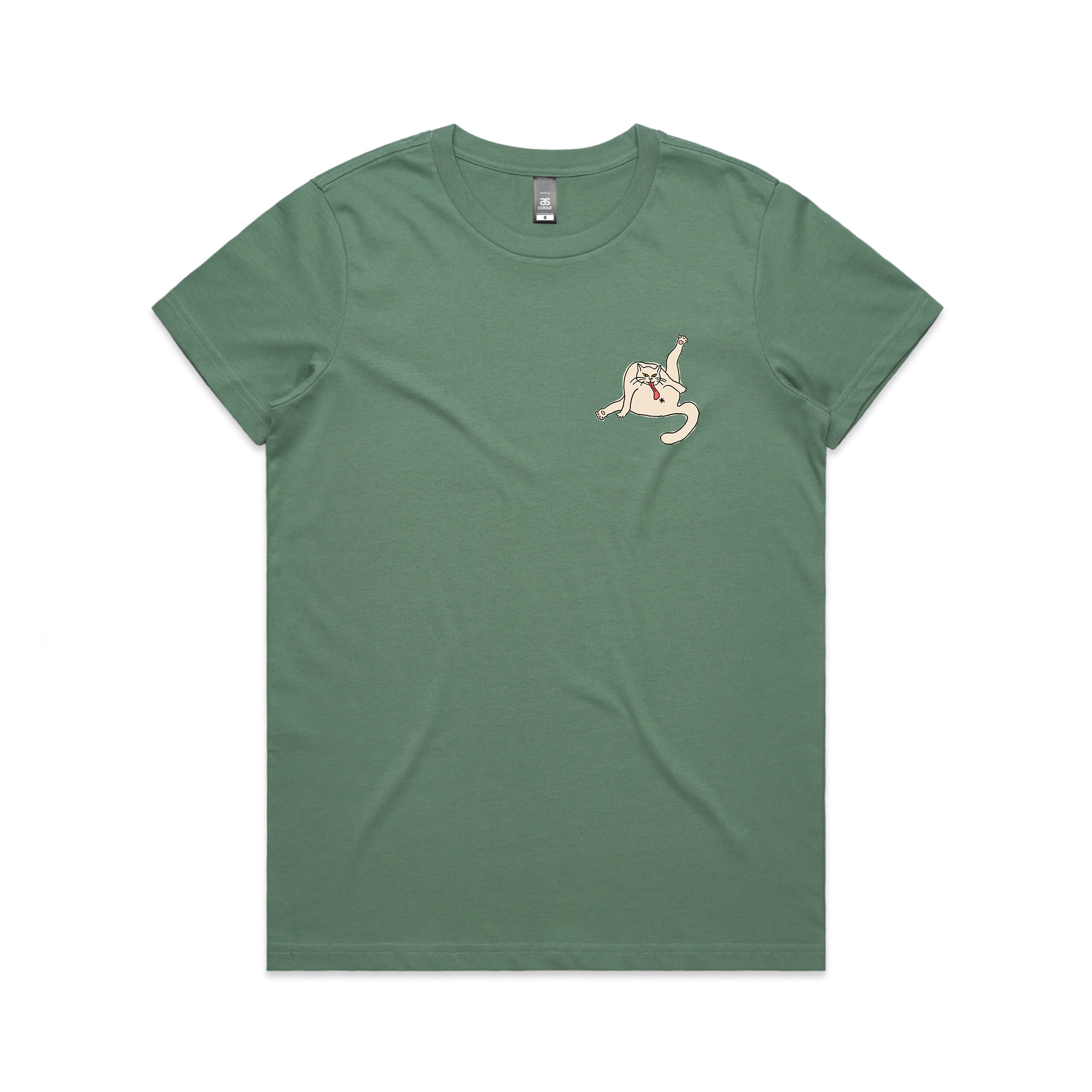 Licking Cat Tee Hoodie, Sweatshirt | CiraTrend.com (Image 4)