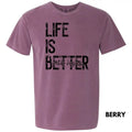 Life Is Better Comfort Colors T-Shirt 'NLB' Hoodie, Sweatshirt | CiraTrend.com