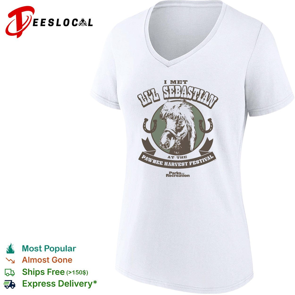 Li’l Sebastian Pawnee Harvest Festival I Met Li’l Sebastian Parks and Recreation shirt