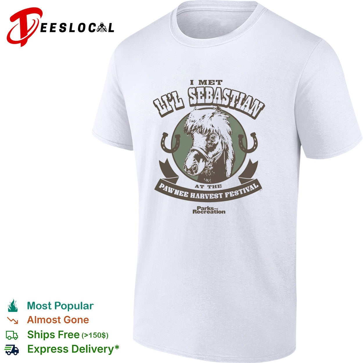 Li’l Sebastian Pawnee Harvest Festival I Met Li’l Sebastian Parks and Recreation shirt