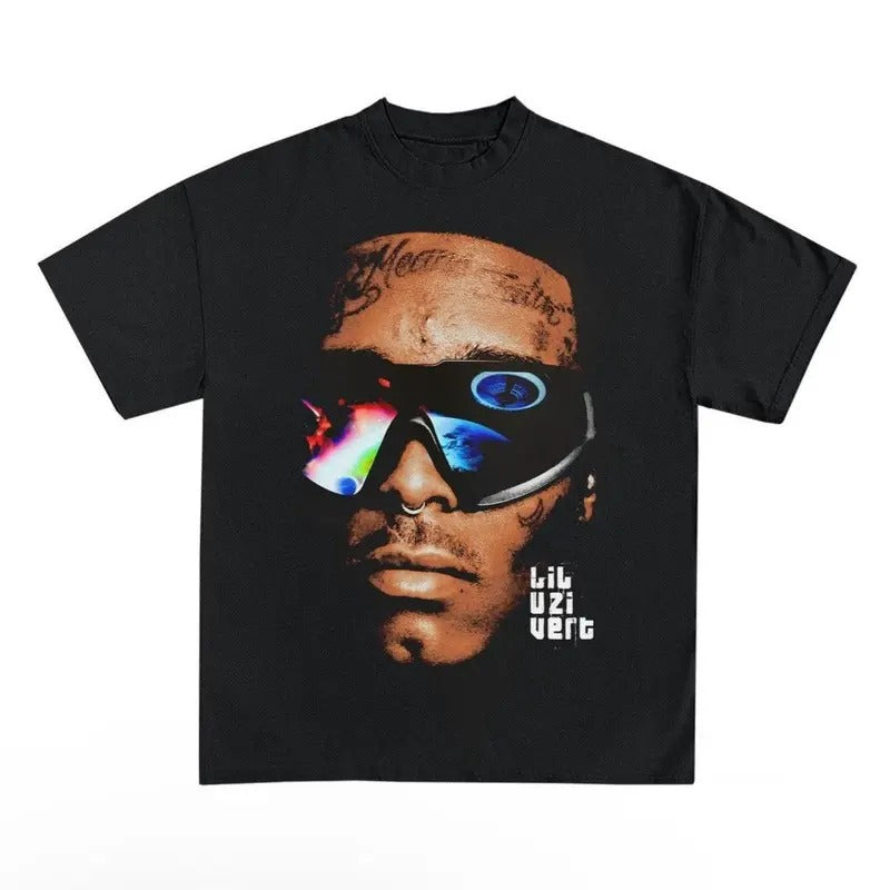 Lil Uzi Vert Jumbo Face Vintage Graphic Tee, Rare Hip Hop Big Face Shirt ,Iconic Rapper Fashion, Vintage Style Concert...