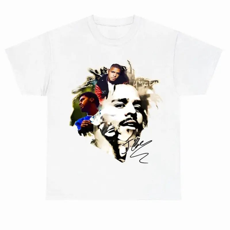 Limited J. Cole Crooked Smile Vintage T-Shirt, Retro Hip Hop Design, Perfect Gift for Men and Women, Unisex Streetwear,...