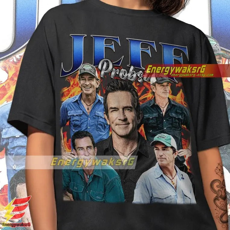 Limited Jeff Probst Shirt, Jeff Probst Presenter Homage Shirt, Television Presenter Tee, Jeff Probst Tv Show Hoodie,...