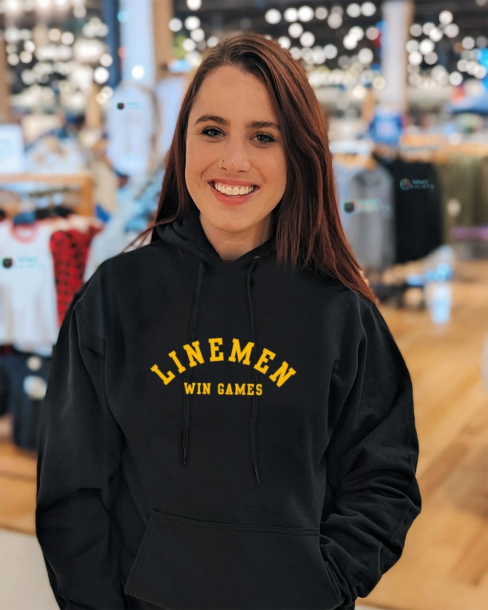 Linemen Win games Iowa shirt