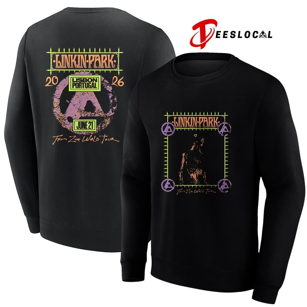 Linkin Park Lisbon Portugal Rio From Zero graphic shirt