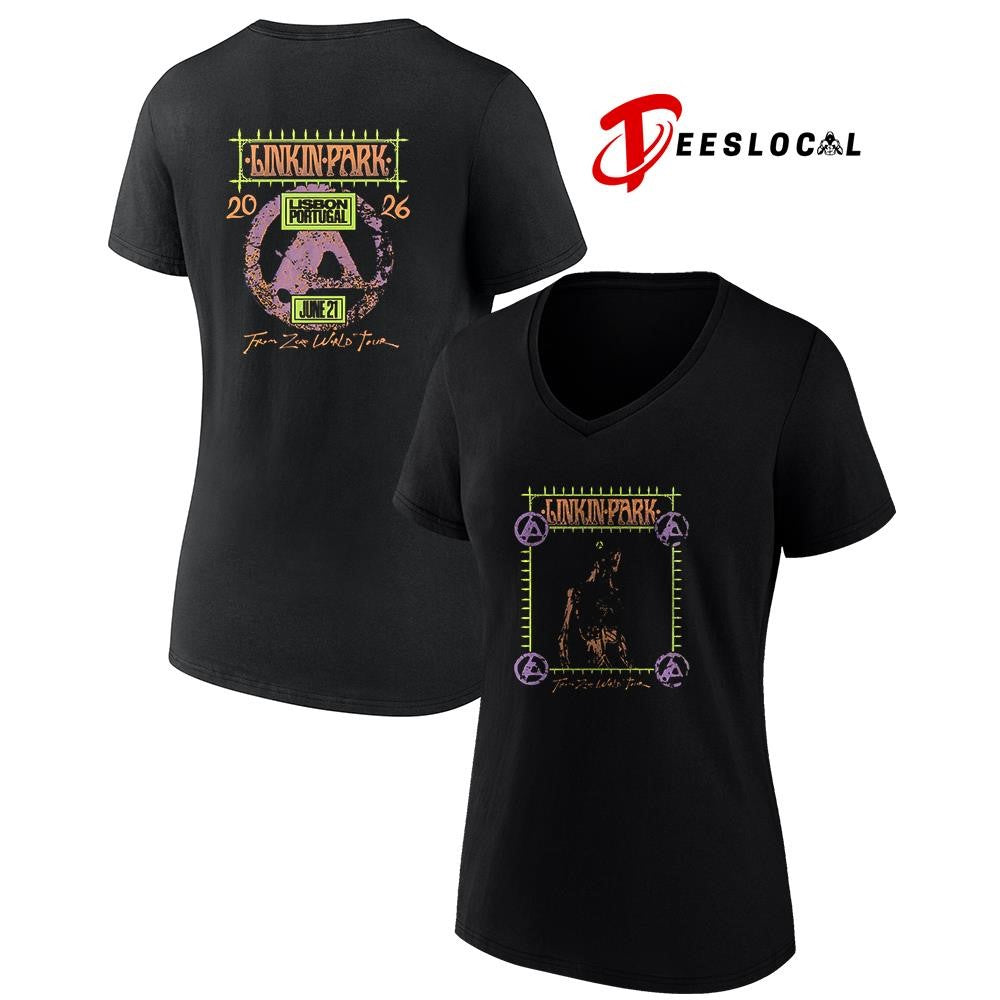 Linkin Park Lisbon Portugal Rio From Zero graphic shirt