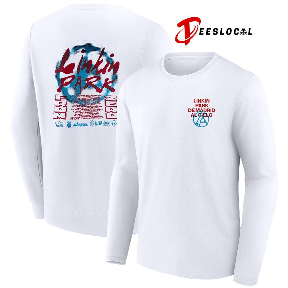 Linkin Park X Deus Ex Machine Madrid Spain Al Cielo From Zero shirt