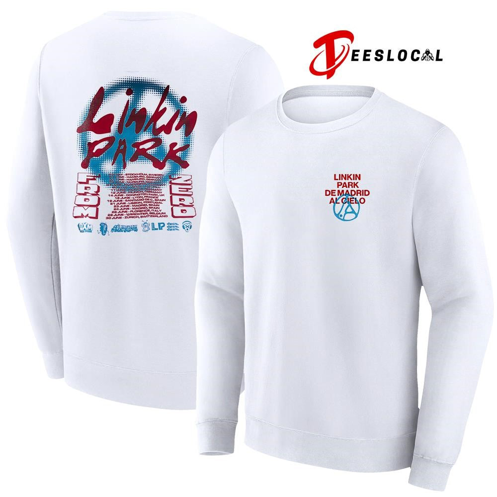 Linkin Park X Deus Ex Machine Madrid Spain Al Cielo From Zero shirt