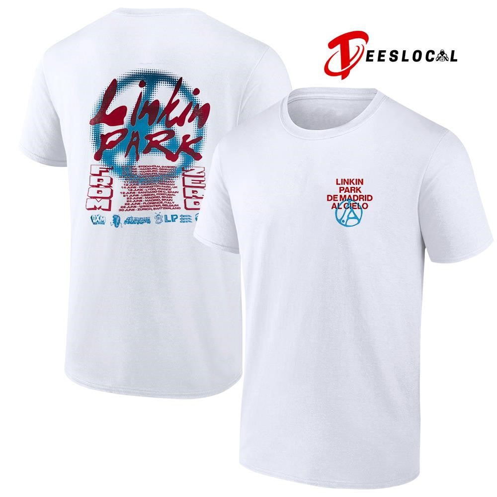 Linkin Park X Deus Ex Machine Madrid Spain Al Cielo From Zero shirt