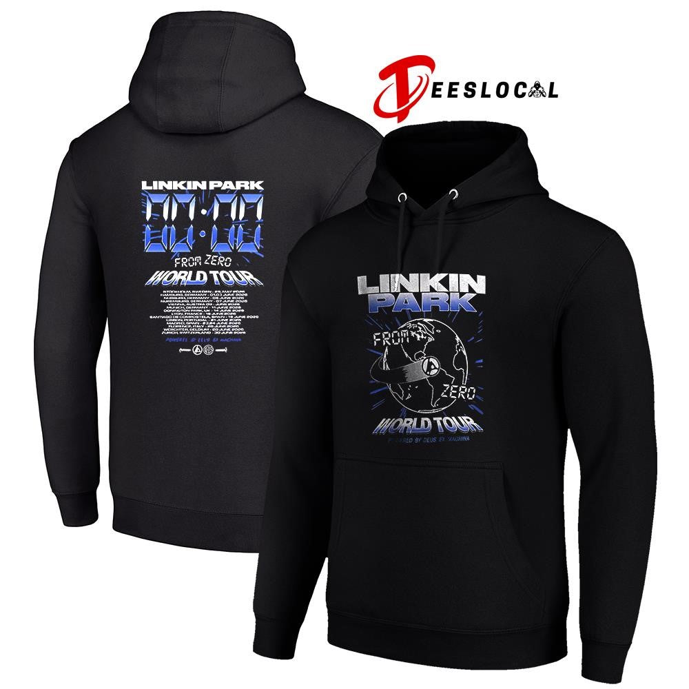 Linkin Park X Deus Ex Machine Madrid Spain From Zero dates schedule shirt