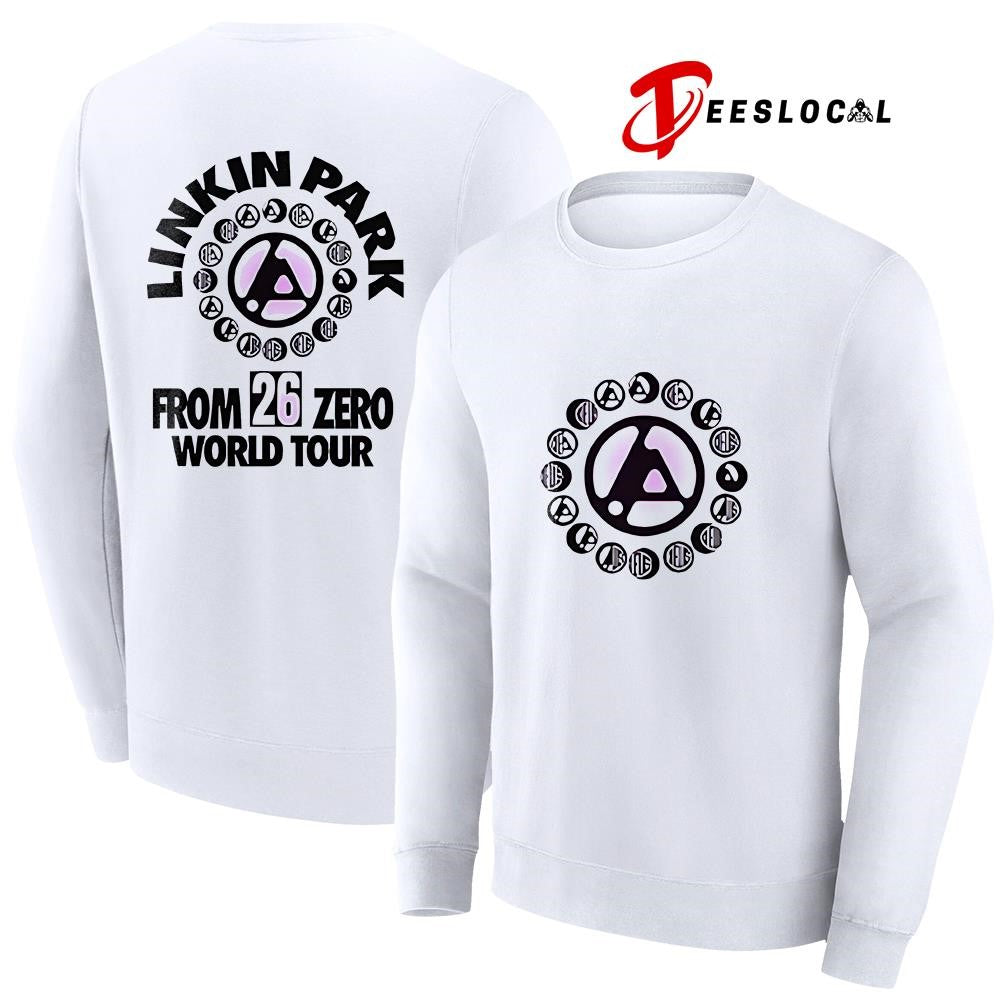 Linkin Park X Deus Ex Machine Madrid Spain From Zero logo shirt