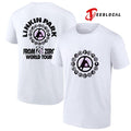 Linkin Park X Deus Ex Machine Madrid Spain From Zero logo shirt