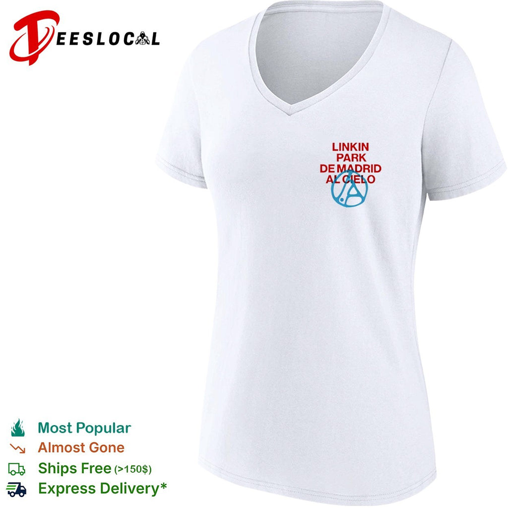 Linkin Park de Madrid al cielo Logo Music Band shirt