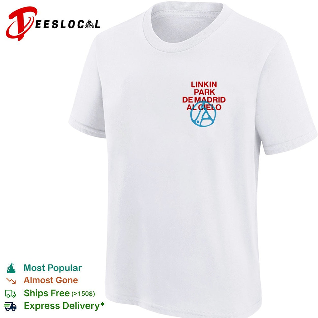Linkin Park de Madrid al cielo Logo Music Band shirt