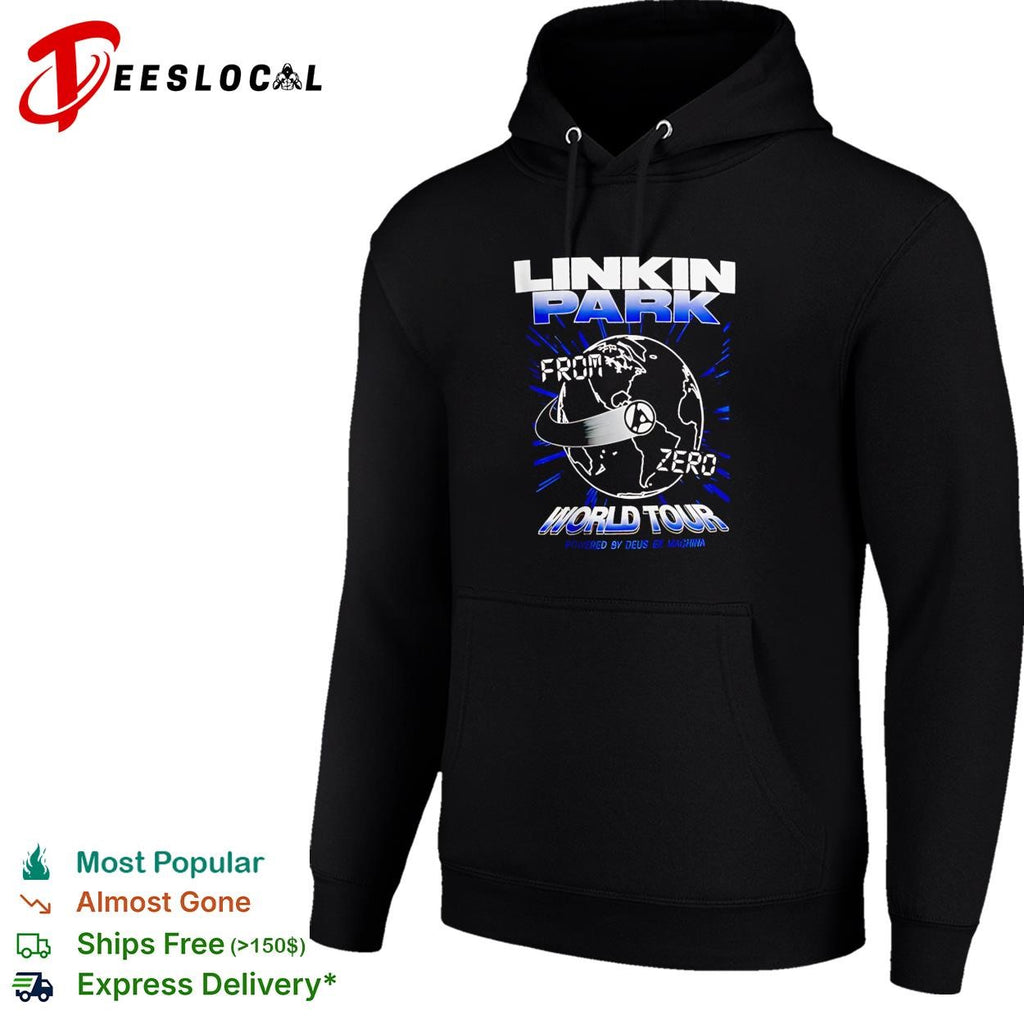 Linkin Park x Deus Ex Machine Madrid Spain 2026 Zero Time shirt