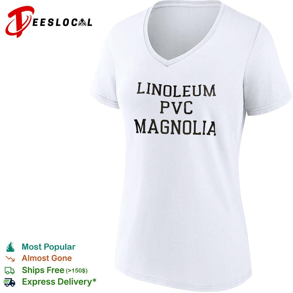 Linoleum Pvc Magnolia shirt