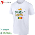 Lioness of Senegal Flag and Crown National shirt