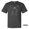 Lit Holiday Bulb Bow Comfort Colors T-Shirt 'NLB' Hoodie, Sweatshirt | CiraTrend.com