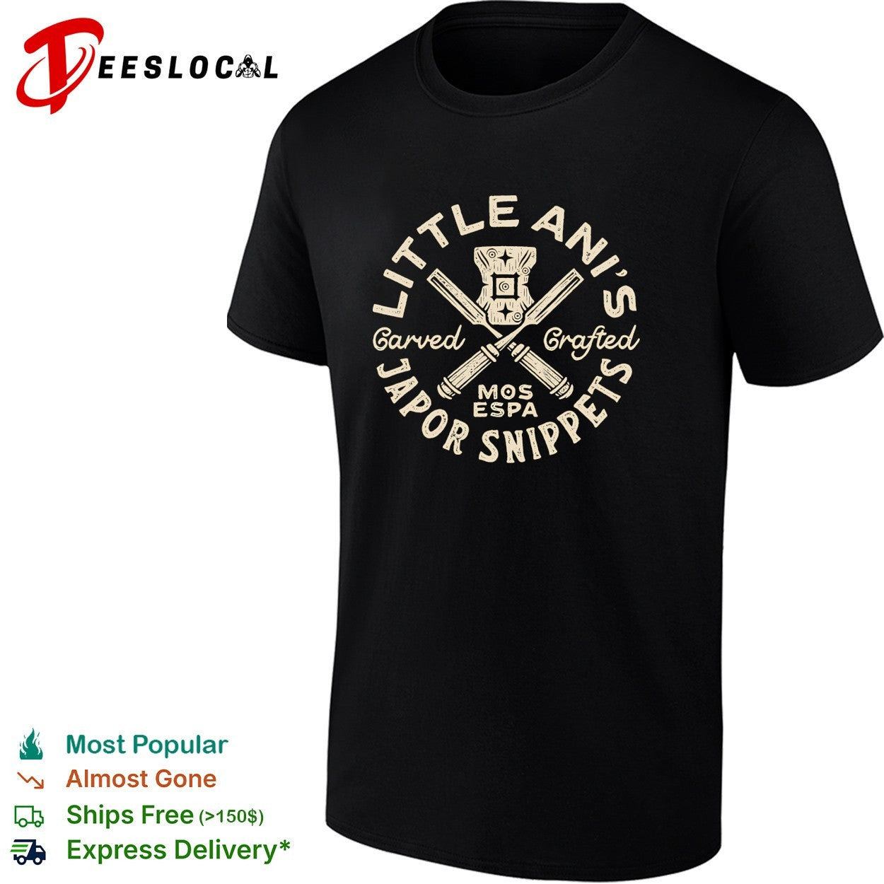 Little Ani’s Japor snippets Mos Espa shirt