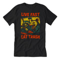 Live Fast Eat Trash T-Shirt Hoodie, Sweatshirt | CiraTrend.com (Image 1)
