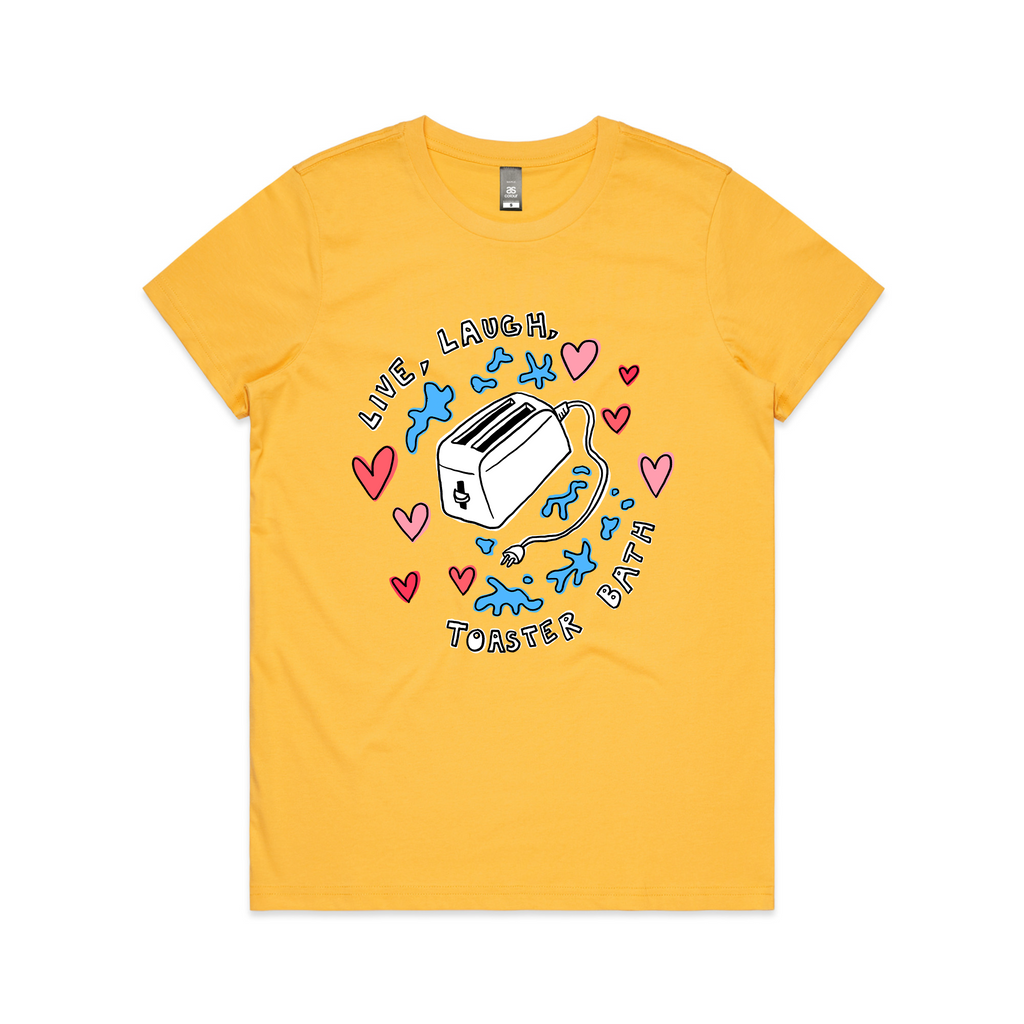 Live, Laugh, Toaster Bath Tee Hoodie, Sweatshirt | CiraTrend.com (Image 4)