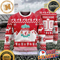 Liverpool Personalized 3D Ugly Christmas Sweater For Holiday 2023 Xmas Gifts