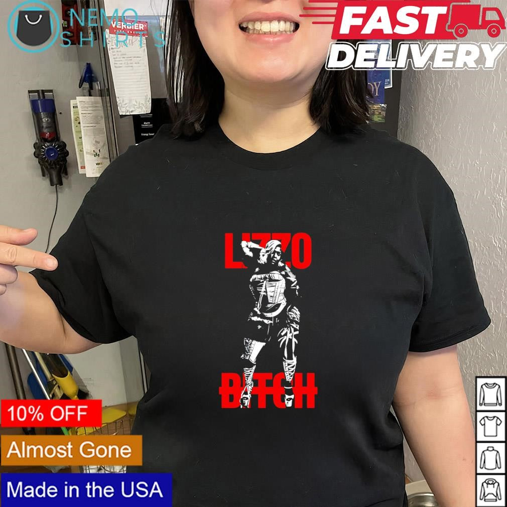 Lizzo Bitch album cover graphic shirt