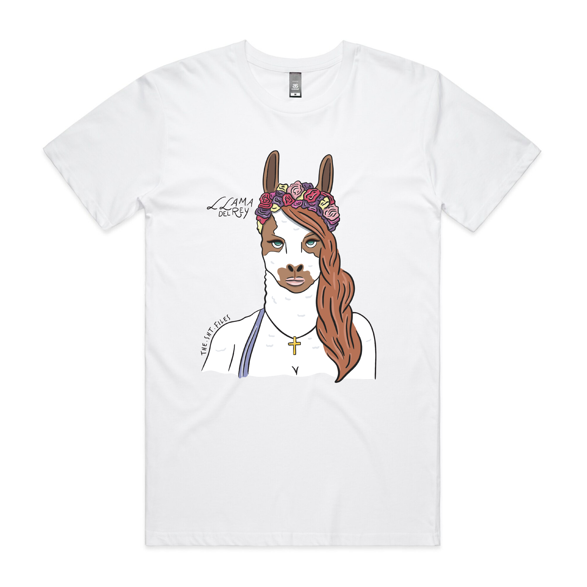 Llama Del Rey Tee Hoodie, Sweatshirt | CiraTrend.com (Image 1)
