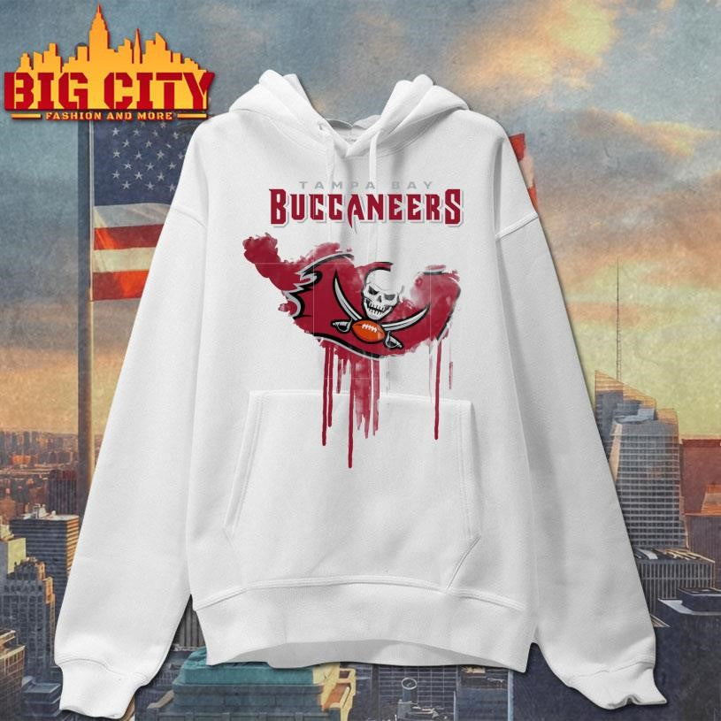 Logo Tampa Bay Buccaneers dripping Shirt