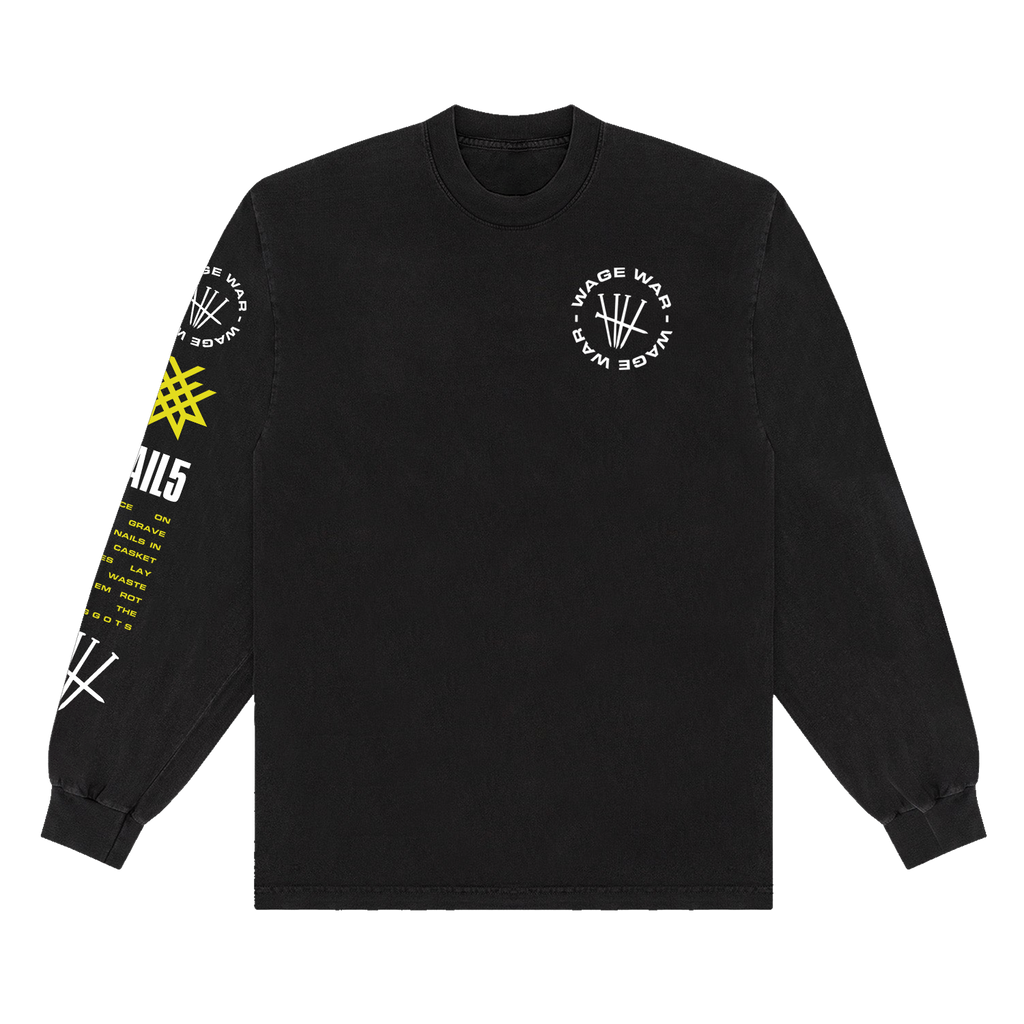 "NAIL5" Long Sleeve T-Shirt